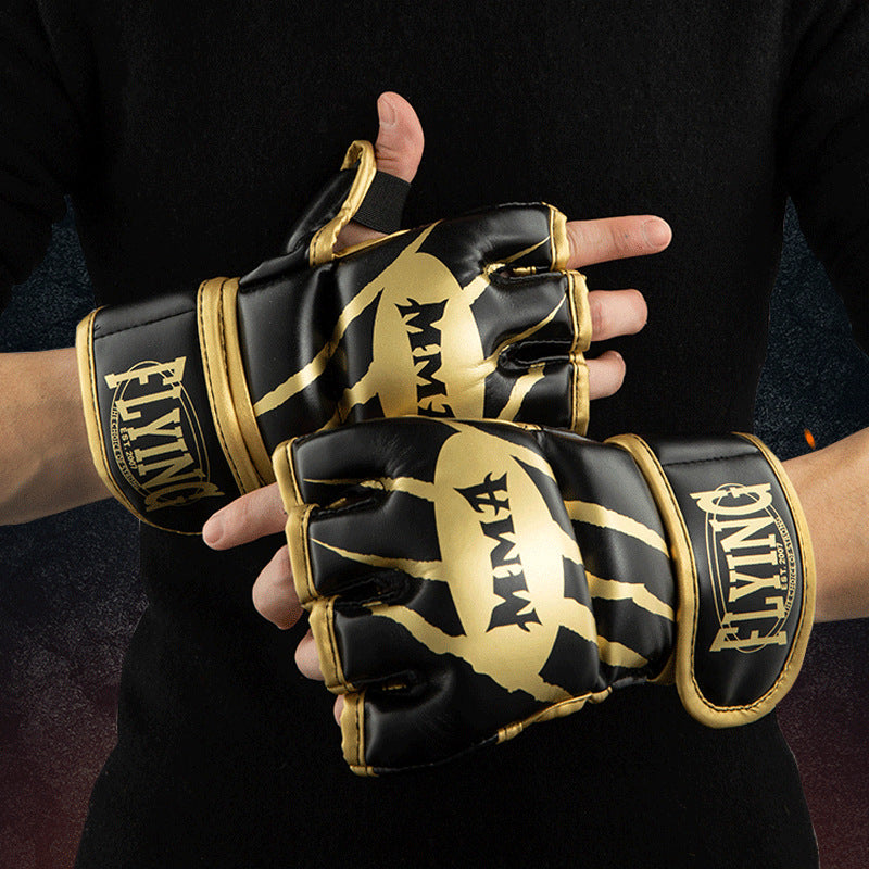 MMA Boxing Sanda Split Fighting Gloves by GearHead