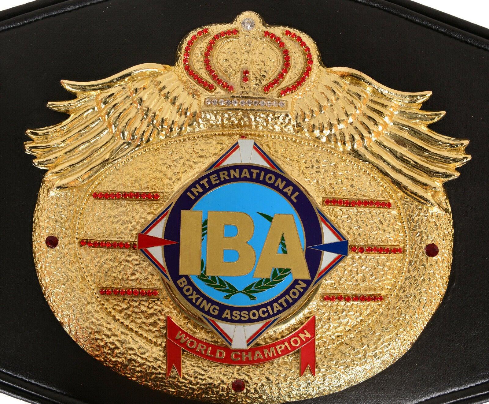 IBA BOXING TITLE BELT by GearHead