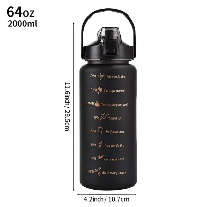 2L Hydration Bottle with Straw by GearHead
