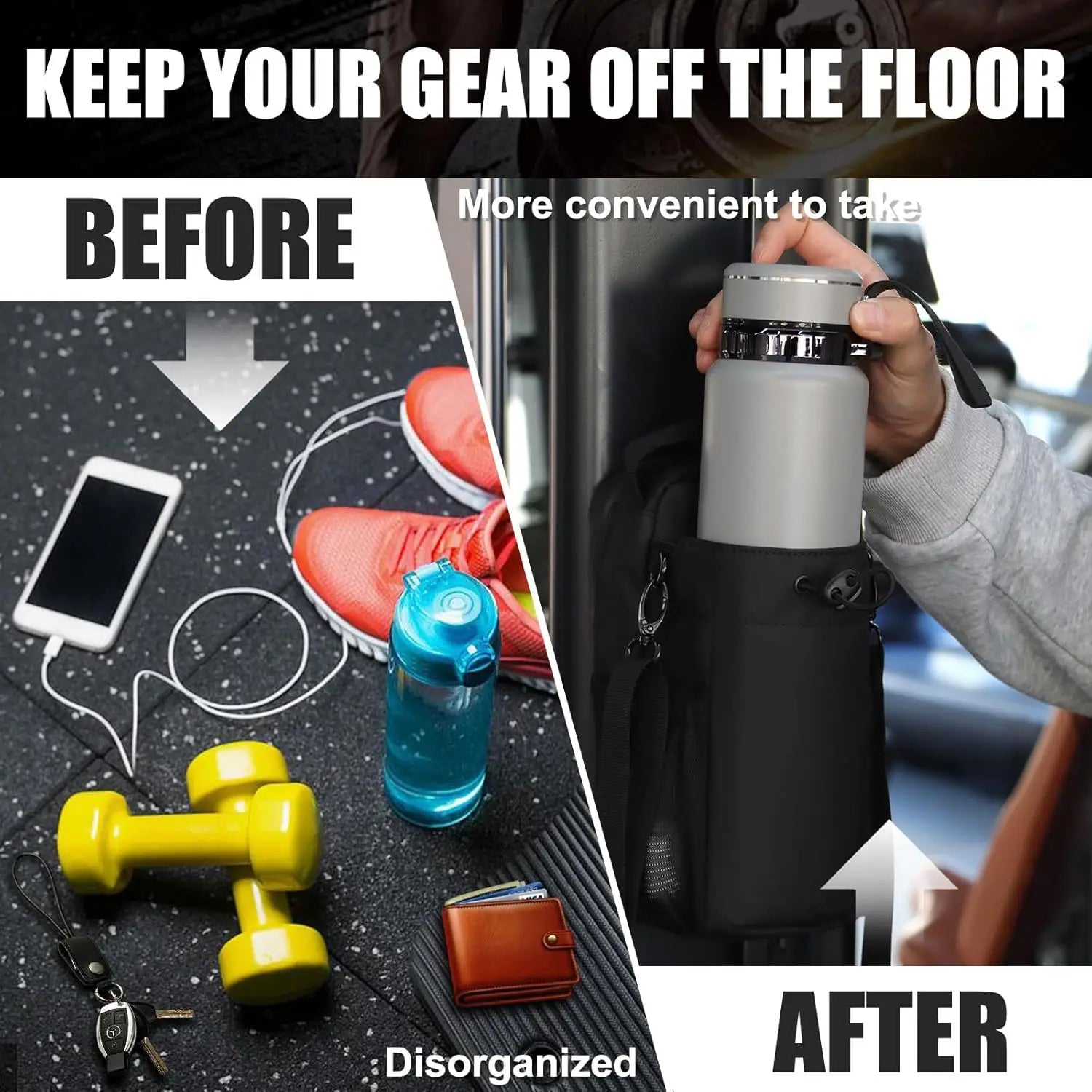 Magnetic Gym Bag by GearHead