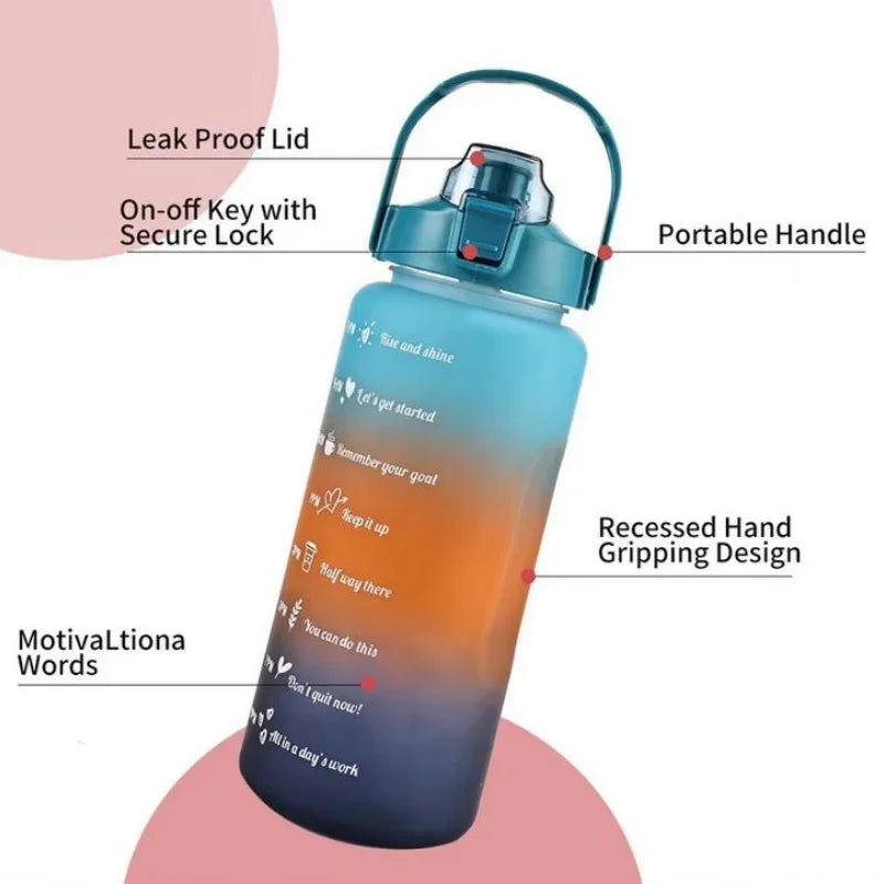 2L Hydration Bottle with Straw by GearHead