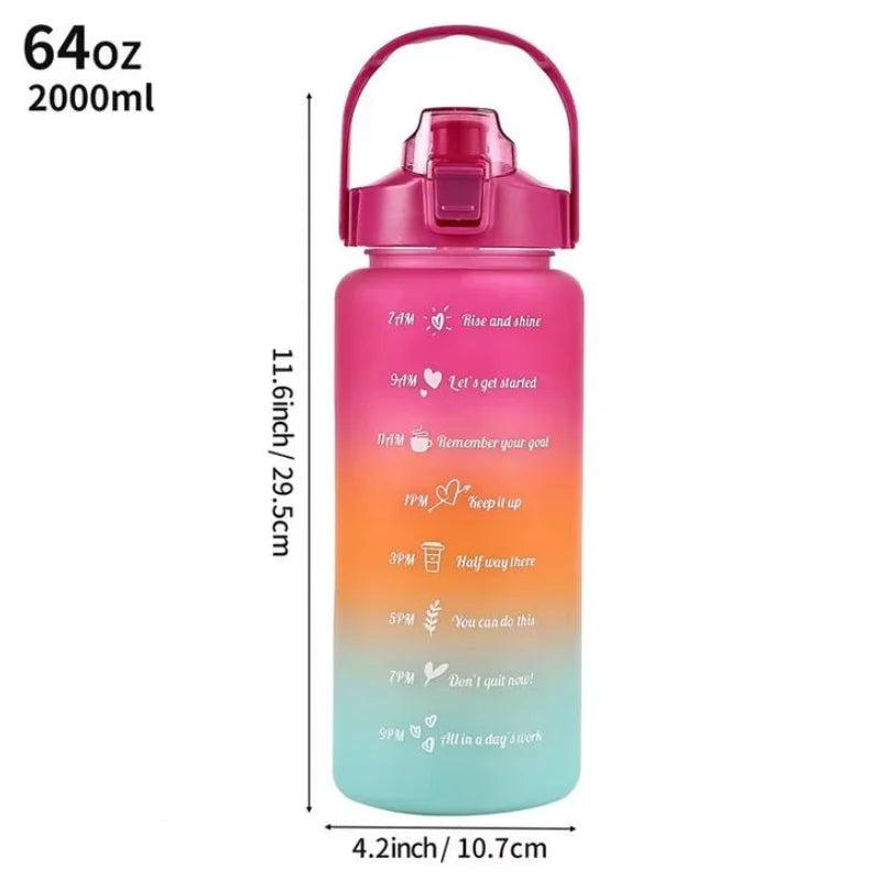 2L Hydration Bottle with Straw by GearHead