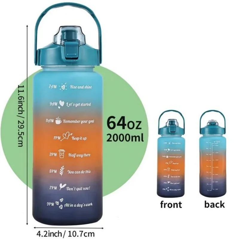 2L Hydration Bottle with Straw by GearHead