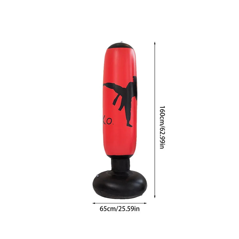 160cm Inflatable sparring bag by GearHead