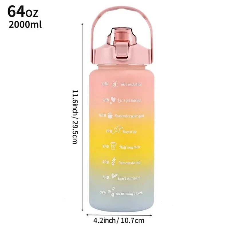 2L Hydration Bottle with Straw by GearHead